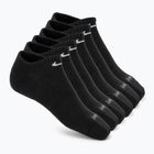 Calzini da uomo Nike Everyday Plus Cushioned No Show 6 paia black/white