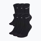 Calzini Nike Everyday Cushioned 6 paia bianco/nero