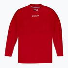 Maglia a maniche lunghe da hockey da uomo CCM 5000 SR rosso