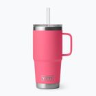 Borraccia termica YETI Rambler Straw 739 ml tropical pink