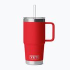 Borraccia termica YETI Rambler Straw 739 ml rescue red