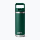 Borraccia termica YETI Rambler C Straw 532 ml black forest green