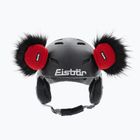 Orecchie per casco Eisbar Teddy Ears black/red