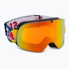 Red Bull SPECT Soar opaco blu scuro/blu/arancio rosso specchio/rosso occhiali da sci da neve
