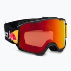 Red Bull SPECT + Pouch Solo Occhiali da sci ad alto contrasto blu opaco/nero lucido/rosso a specchio