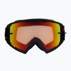 Occhiali da ciclismo Red Bull SPECT Whip matt black/amber red mirror