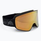 Occhiali da sci Red Bull SPECT Rush Photo nero/marrone con cromatura oro x