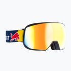 Occhiali da sci Red Bull SPECT Fink blu/arancio con specchio rosso