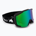 Occhiali Red Bull SPECT Jibb matt black/brown with green mirror