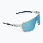 Occhiali da sole Red Bull SPECT Daft grey clear/smoke with blue mirror