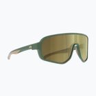 Occhiali da sole Red Bull SPECT Froth matt olive/ smoke with gold mirror