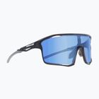 Occhiali da sole Red Bull SPECT Riddle IBX matt clear dark grey/brown photochr with blue mirr