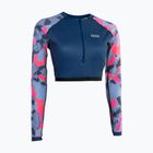 Longsleeve da donna per nuoto Shorty UV blu scuro