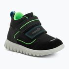 Scarpe Superfit Sport7 Mini per bambini nero/verde chiaro