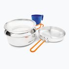 Set di pentole da escursione GSI Outdoors Stainless Mess