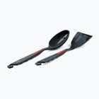 Set da viaggio Gsi Outdoors Pack Spoon/Spatula black/orange
