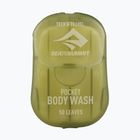 Sapone in foglietti Sea To Summit Trek & Travel Pocket Body Wash 50 pcs. green