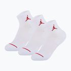 Calzini per bambini Nike Air Jordan Jumpman Quarter 3 pairs white