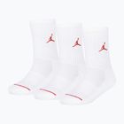 Calzini per bambini Nike Air Jordan Jumpman Crew 3 pairs white