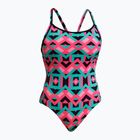 Costume da bagno intero donna Funkita Diamond Back One Piece square old