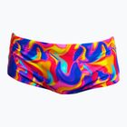 Funky Trunks Sidewinder, boxer da nuoto per bambini, con vortice estivo