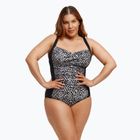 Funkita costume da bagno intero increspato da donna bianco neve