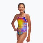 Funkita Costume da bagno intero con cinturino singolo per bambini darkinjung sunset