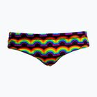 Slip da nuoto uomo Funky Trunks Classic Brief in rainbow