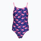 Costume da bagno intero da bambina Funkita Diamond Back One Piece flocked up