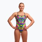 Costume da bagno intero donna Funkita Single Strap One pieces happy hide