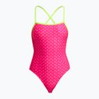 Costume da bagno intero donna Funkita Strapped In One Piece pink proton
