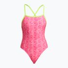 Costume da bagno intero donna Funkita Tie Me Tight One Piece sweet stack
