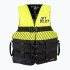 Gilet da uomo Jetpilot Helium F/E Nylon Belay Vest nero/giallo