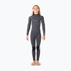 Muta da nuoto per bambini Rip Curl Dawn Patrol Back Zip 4/3mm GB Jr charcoal grey