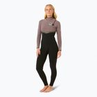 Muta Rip Curl Ebomb 3/2 mm Zip Free donna melanzana