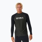 Maniche lunghe da nuoto Rip Curl Shock UPF nero marna da uomo
