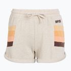 Pantaloncini da corsa Block Party Track Rip Curl da donna, color farina d'avena