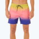 Pantaloncini da bagno Rip Curl Laze Fade Volley da uomo wild berry
