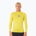 Rip Curl Waves UPF Performance Uomo manica lunga da nuoto in zolfo