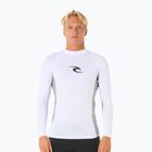 Rip Curl Waves UPF Performance da uomo, manica lunga da nuoto, bianco