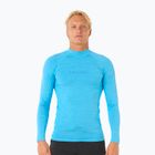 Rip Curl Dawn Patrol UPF Performance Uomo manica lunga da nuoto in vernice blu