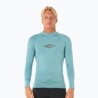 Maniche lunghe da nuoto Rip Curl Raw Energy UPF Performance Blue Lagoon da uomo