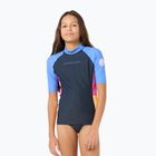 Camicia da bagno Rip Curl Block Party Rash Vest da bambino navy