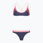 Costume da bagno bambino a due pezzi Rip Curl Surf Revival Bikini navy