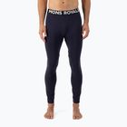 Pantaloni termici attivi da uomo Mons Royale Olympus Merino Base Layer nero