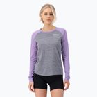 Maglia termica da donna Mons Royale Icon Raglan grey heather/ lupin