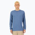 Manica lunga termica attiva da uomo Mons Royale Zephyr Tencel blu acciaio