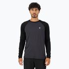 Maniche lunghe termiche da uomo Mons Royale Tarn Merino 9 ferro/nero