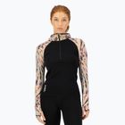Felpa termica da donna Mons Royale Bella Tech Hood nero