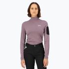 Maglia termica da donna Mons Royale Diversion Mock Neck mauve